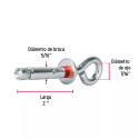 ‣ Bolsa 4 taquetes expansivos 8x50 mm... | Fiero