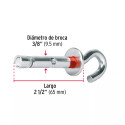 ‣ Taquetes expans. 10x65 mm con armella | Fiero