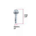 ‣ Caja 100 taquetes arpón 1/4" x 1-3/4"... | Fiero