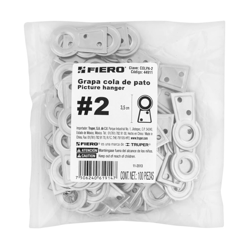 ‣ Bolsa con 100 colas de pato No.2... | Fiero