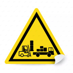‣ Calcomanía Precaución Zona Carga/Descarga... | SIGO