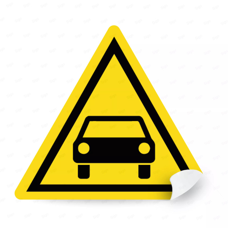 ‣ Calcomania Paso Vehiculos... | SIGO