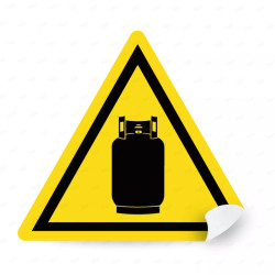 ‣ Calcomanía Cuidado Tanque Gas | SIGO
