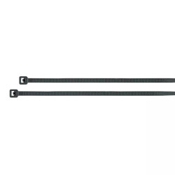 ‣ Bolsa 1000 Cinchos Plásticos 18 Lb 200X2.5 Mm Negros | Volteck