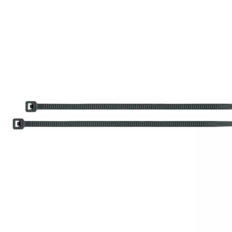 ‣ Bolsa 1000 Cinchos Plásticos 18 Lb 200X2.5 Mm Negros | Volteck