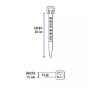 ‣ Bolsa C/10 Cinchos Plásticos 120 Lb, 200 X 7.5 Mm... | Volteck