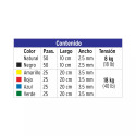 ‣ Bolsa 200 Cinchos Plásticos Colores Surtidos | Volteck
