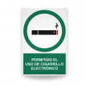 ‣ Rótulo Uso Cigarrillo Electrónico Permitido | SIGO