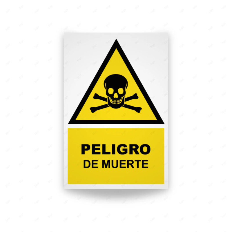 ‣ Rótulo de Atención - Peligro de Muert... | SIGO