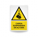 ‣ Rótulo Atención - Carga suspendida... | SIGO