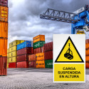 ‣ Rótulo Atención - Carga suspendida... | SIGO