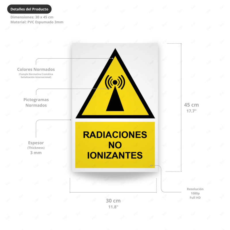 ‣ Rótulo Atención - Radiaciones no ionizantes... | SIGO
