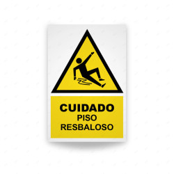 ‣ Rótulo Atención: Piso Resbaloso | SIGO