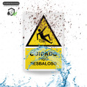 ‣ Rótulo Atención: Piso Resbaloso | SIGO