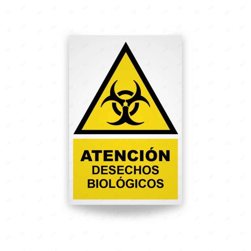 ‣ Rótulo Atención: Desechos Biológicos... | SIGO