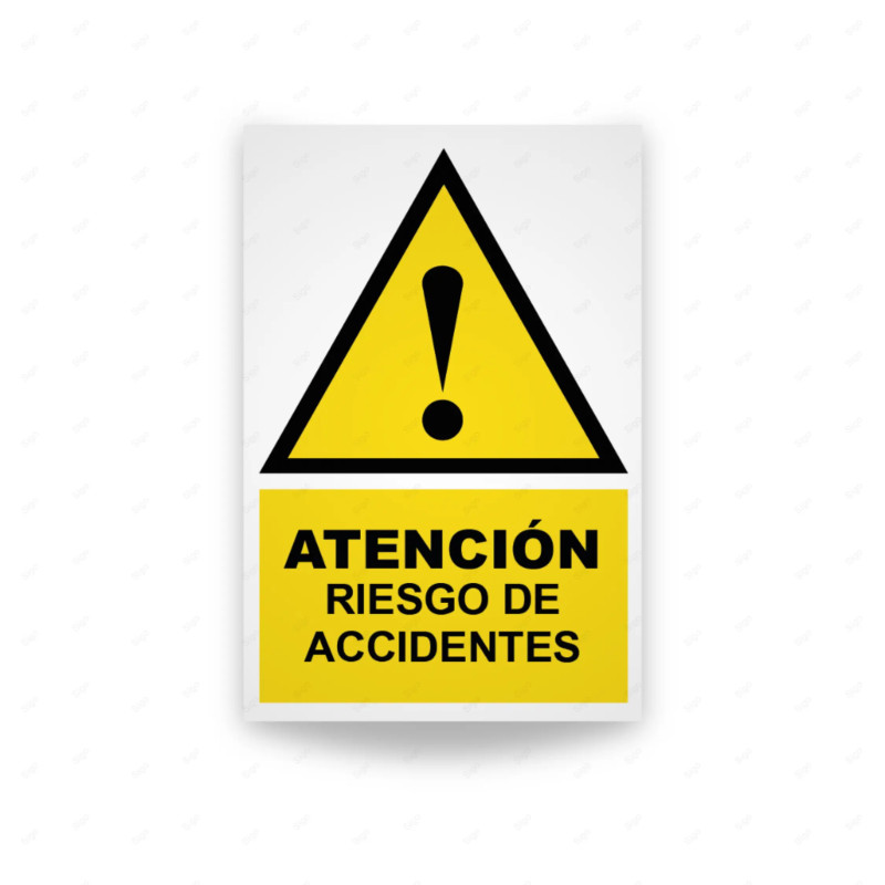 ‣ Rótulo Atención - Riesgo de Accidentes... | SIGO