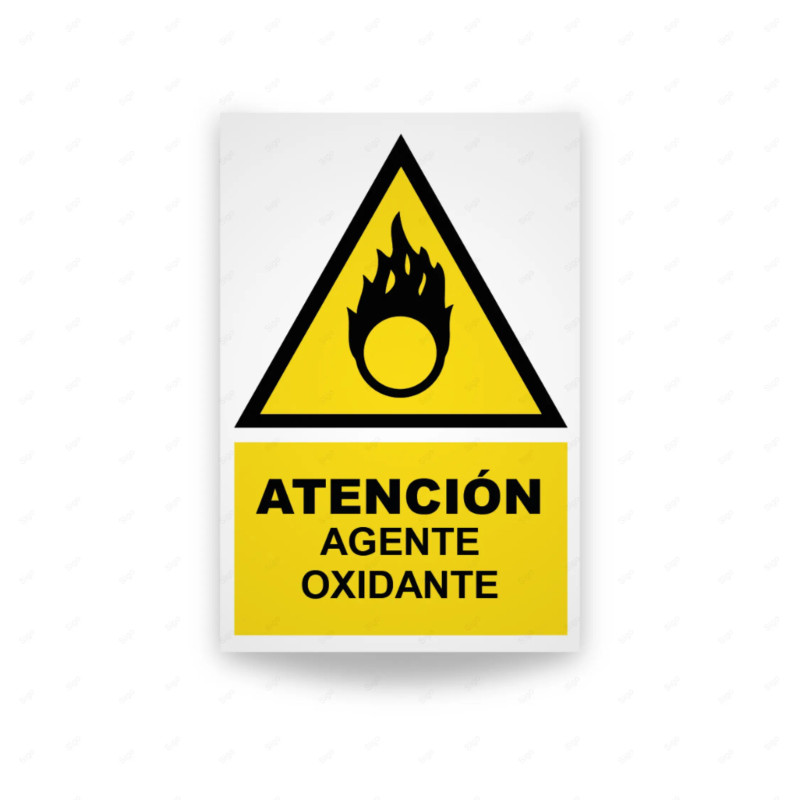 ‣ Rótulo: Atención agente oxidante | SIGO