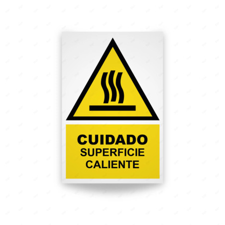 ‣ Rótulo Atención: Superficie Caliente... | SIGO