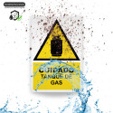 ‣ Rótulo Atención: Cuidado tanque de gas... | SIGO