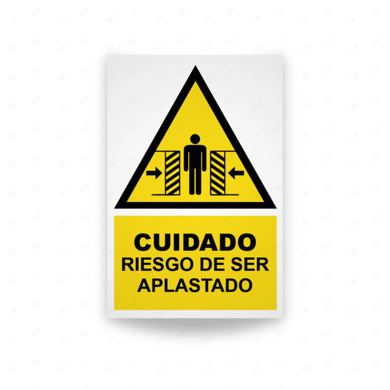 ‣ Rótulo: Cuidado riesgo de ser aplastado... | SIGO