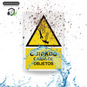 ‣ Rótulo Atención: Cuidado Caída de Objetos... | SIGO
