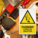 ‣ Rótulo Atención: Cuidado Caída de Objetos... | SIGO