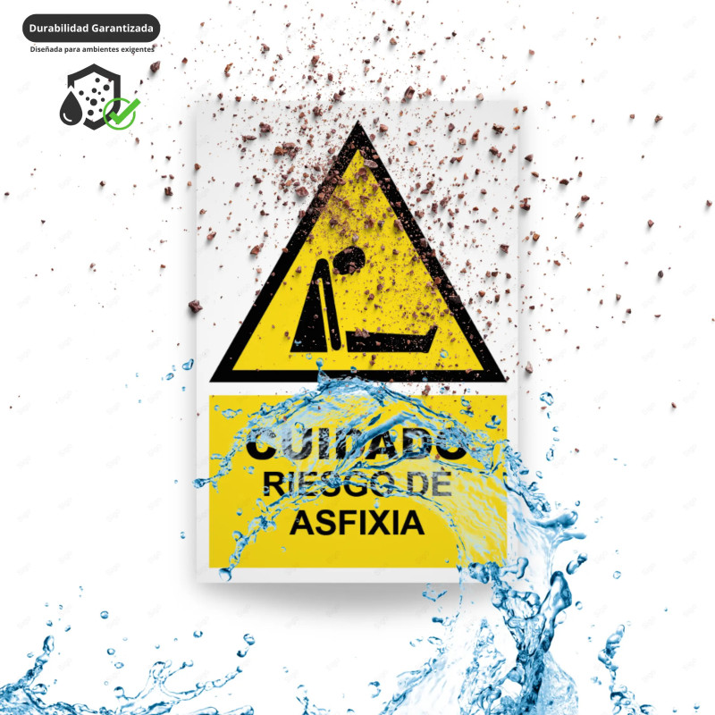 ‣ Rótulo de Atención - Riesgo de Asfixia... | SIGO