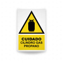 ‣ Rótulo Atención: Cuidado Gas Propano... | SIGO