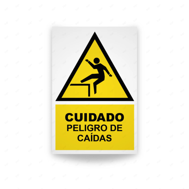 ‣ Rótulo Atención: Peligro de Caídas... | SIGO