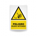 ‣ Rótulo Peligro: Ruido Intenso | SIGO