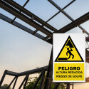 ‣ Rótulo Atención - Peligro altura reducida... | SIGO