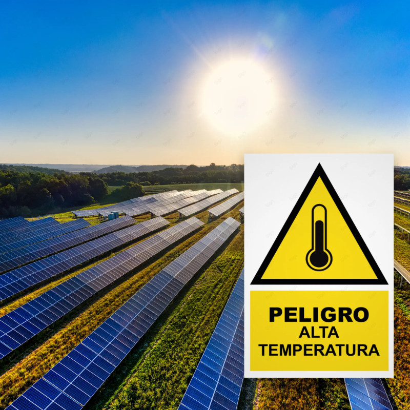 ‣ Rótulo Peligro Alta Temperat... | SIGO