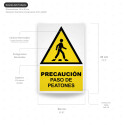 ‣ Atención: Precaución paso peatones... | SIGO