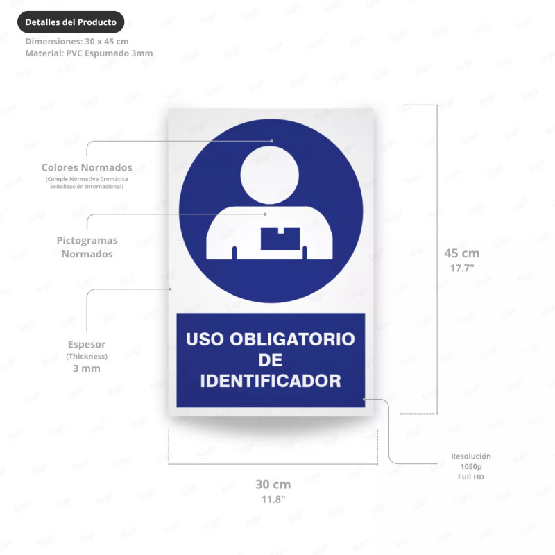 ‣ Rótulo Uso Obligatorio Identificador... | SIGO
