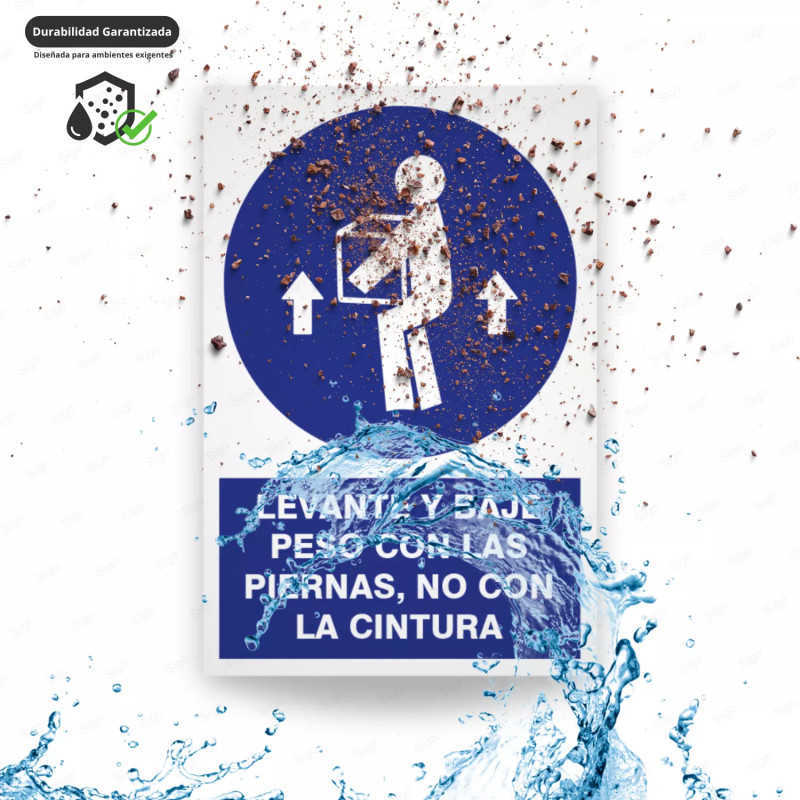 ‣ Rótulo: Levante peso con piernas... | SIGO