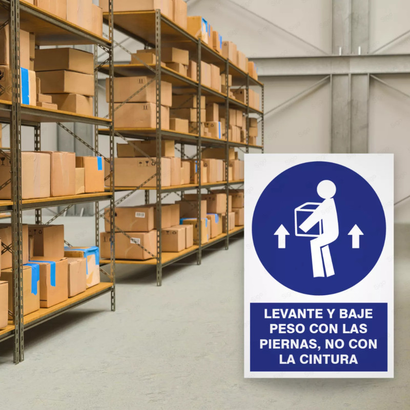 ‣ Rótulo: Levante peso con piernas... | SIGO
