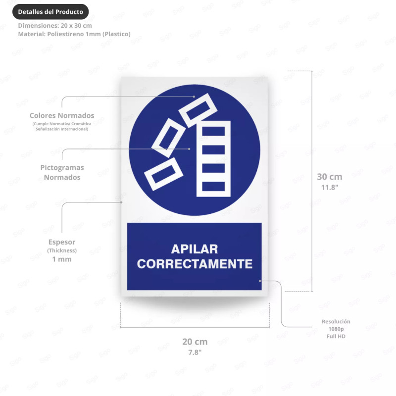 ‣ Rótulo Obligación: Apilar Correctamente... | SIGO