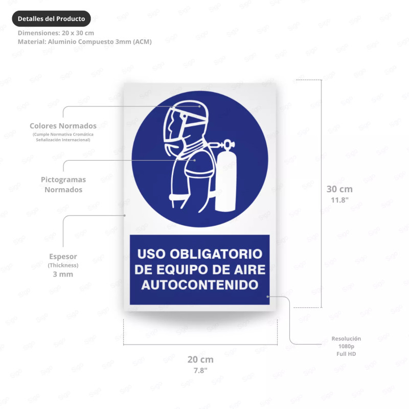 ‣ Rótulo: Uso de equipo de aire autocont... | SIGO