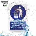 ‣ Uso obligatorio de depósitos y cestos... | SIGO