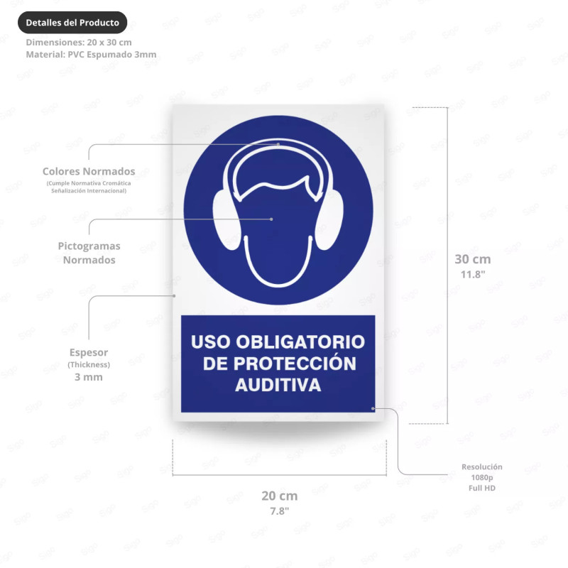 ‣ Uso obligatorio de protección auditiva... | SIGO