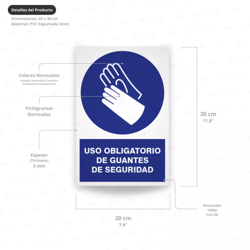 ‣ Uso obligatorio de guantes de seg... | SIGO