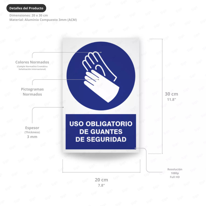 ‣ Uso obligatorio de guantes de seg... | SIGO
