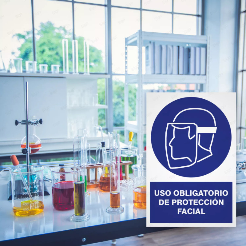 ‣ Uso obligatorio de protección facial | SIGO