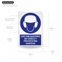 ‣ Rótulo Obligatorio: Casco y Protección Auditiva | SIGO