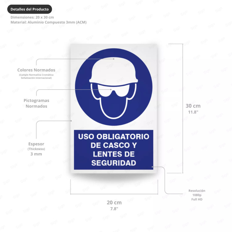 ‣ Uso obligatorio de casco y lentes... | SIGO
