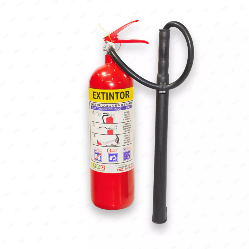 ‣ Extintor CO2 10 Lbs. Guatemala | SIGO