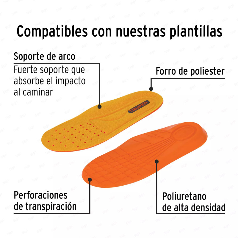 Bota de seguridad negra, No.25, casquillo de poliamida, PRETUL