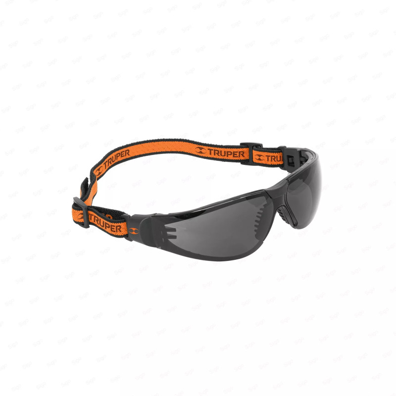 Lentes de Seguridad, Gris con Banda Elástica, Active, Truper