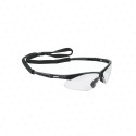 Lentes Seguridad Claros Antiempaño C/Cordón Ajustable, Sport