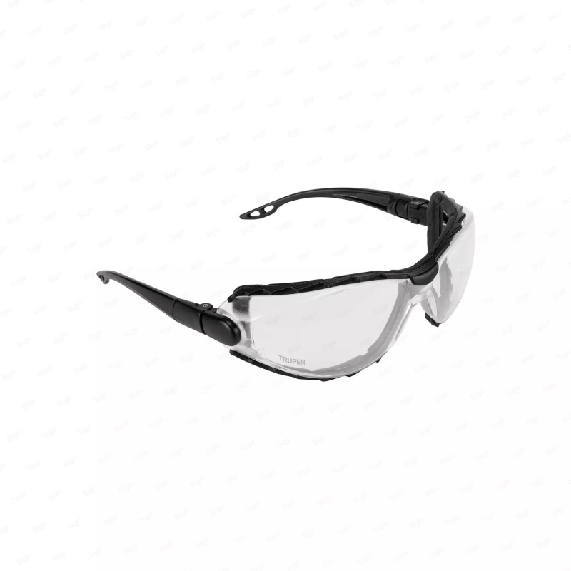 Lentes Transp Antiempaño C/Marco de Espuma Y Correa
